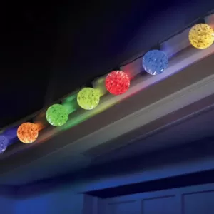 Brite Star Symphony of Lights 10-Light LED G40 Color-Changing Light Show