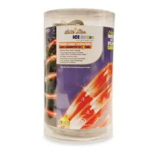 Brite Star 12 ft. 50-Light Red LED Flat Rope Light (Set of 2)