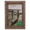 Northlight 7.5" Classical Rectangular Photo 4" x 6" Picture Frame - Brown