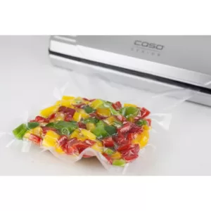 CASO VC 200 Brushed Black Stainless Steel Food Vacuum Sealer