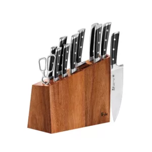 Cangshan S Series 12-Piece German Steel Forged Knife Block Set