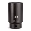 Capri Tools 1/2 in. Drive 33 mm 6-Point Metric Deep Impact Socket