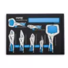 Capri Tools Klinge Locking Pliers Set with The Mechanic's Tray (7-Piece)