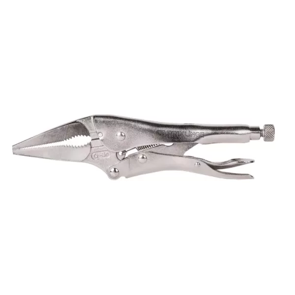 Capri Tools Klinge 9 in. Long Nose Locking Pliers with Wire Cutter