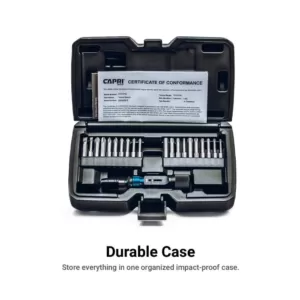 Capri Tools Certified 1.5 to 6 in. lbs. Precision Torque Screwdriver Set in 0.05 in. lb. Increments