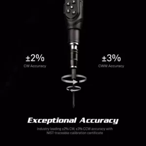 Capri Tools Certified 1.77 in./lbs. to 35.39 in./lbs. Dual Direction Digital Torque Screwdriver