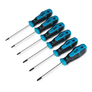 Capri Tools Kontour Star Screwdriver Set with the Mechanic's Tray (6-Piece)