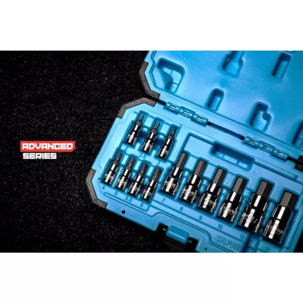 Capri Tools Advanced Series Metric Hex Bit Socket Set (13-Piece)