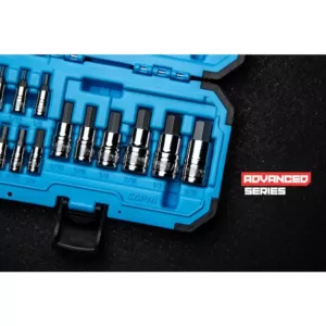 Capri Tools Advanced Series SAE Hex Bit Socket Set (13-Piece)