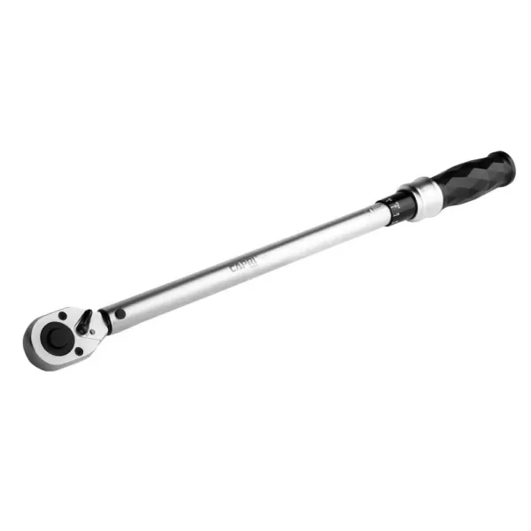 Capri Tools 1/2 in. Drive 30 ft. lbs. to 250 ft. lbs. Diamond Ergonomic Grip Torque Wrench