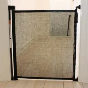 Cardinal Gates 36 in. H Retractable Fabric Safety Gate in Black