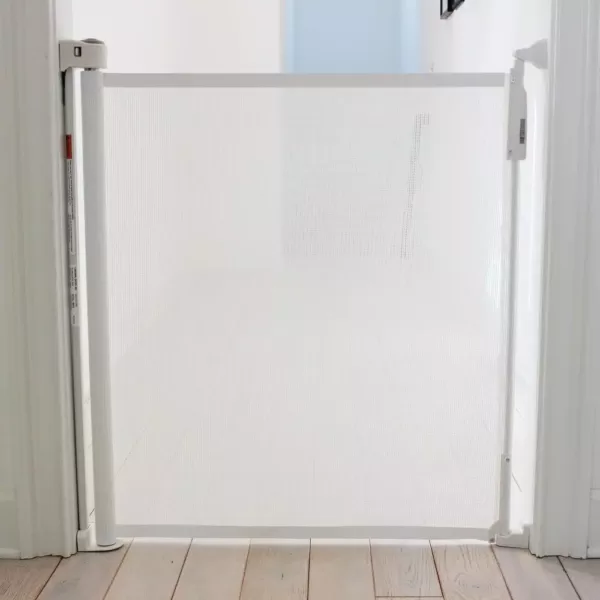 Cardinal Gates 36 in. H Retractable Fabric Safety Gate in White