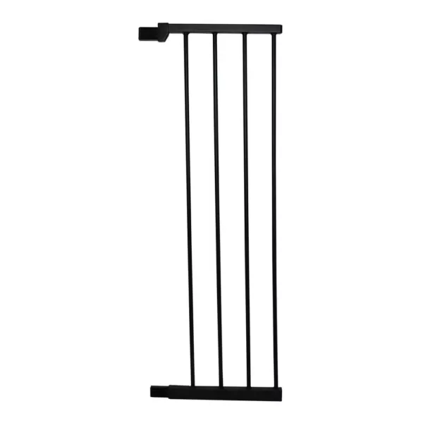 Cardinal Gates 36 in. H x 11 in. W x 1 in. D Extension Extra Tall Premium Pressure Gate Black