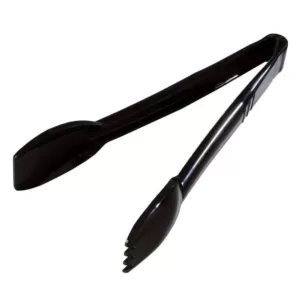 Carlisle High Temperature Black Salad Tongs Set of 12