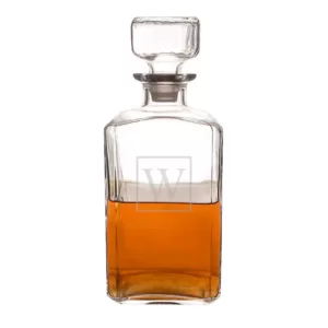 Cathy's Concepts Personalized Glass Decanter - W