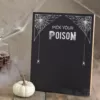 Cathy's Concepts 14 in. x 11 in. Pick Your Poison Printed Chalkboard Wall Art