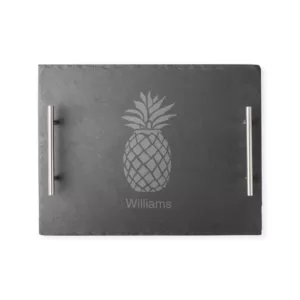 Cathy's Concepts Slate Serving Board Personalized Pineapple