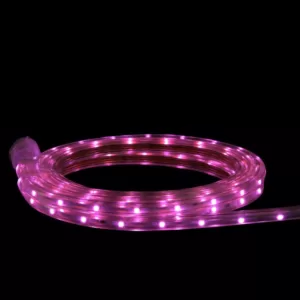 CC Christmas Decor 10 ft. 60-Light Pink LED Outdoor Christmas Linear Tape Lighting