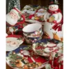 Certified International 72 oz. Magic Of Christmas Santa Multicolored Earthenware Cookie Jar