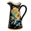 Certified International Sunflower Fields 96 oz. Multicolored Pitcher