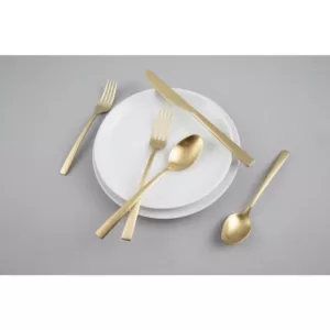 Fiesta Spark Champagne Satin 18/0 20-Piece Flatware Set (Service for 4)