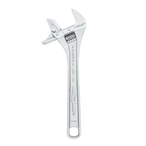 Channellock Reversible Jaw 10 in. Chrome Adjustable/Pipe Wrench