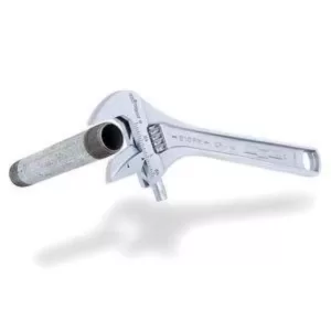 Channellock 12 in. Chrome Reversible Jaw Adjustable Wrench