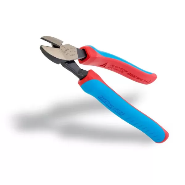 Channellock 8 in. E SERIES High Leverage Diagonal Cutting Plier with XLT Technology and CODE BLUE Comfort Grip