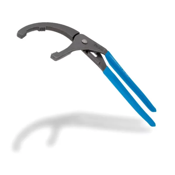 Channellock 12 in. Oil Filter/PVC Plier, Angled Head