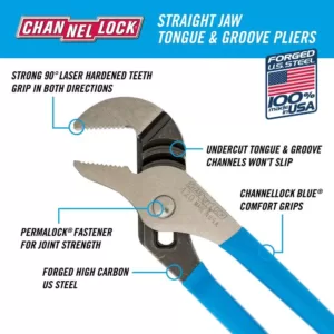 Channellock 9-1/2 in. Tongue and Groove Plier