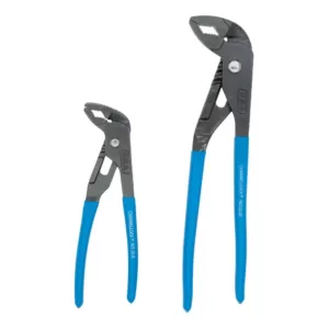 Channellock GRIPLOCK 9-1/2 in., 6-1/2 in. Tongue and Groove Plier Set (2-Piece)