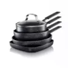 GRANITESTONE 5-Piece Aluminum StackMaster Non-Stick Diamond Infused Mini Cookware Set