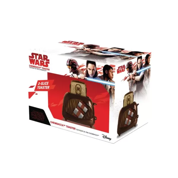 Uncanny Brands Star Wars Empire Collection 2-Slice Chewbacca Toaster