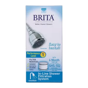 Brita In-Line Shower Filtration System - Chrome