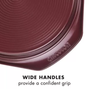 Circulon Bakeware Nonstick Cookie Pan, 10-Inch x 15-Inch, Merlot