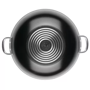 Circulon Ultimum Forged Aluminum Nonstick Covered Wok, 13.75 in., Black