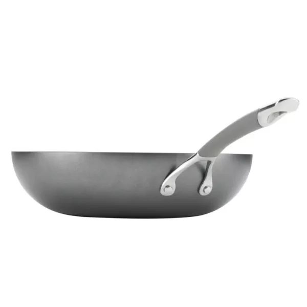 Circulon Elementum Hard-Anodized Nonstick Stir Fry, 12-Inch, Oyster Gray