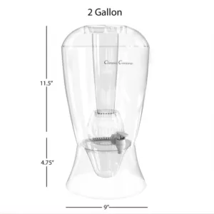 Classic Cuisine 20 oz. BPA Free Shatter Proof Beverage Dispenser