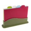 Classic Cuisine 5-Piece Plastic Cutting Board Set