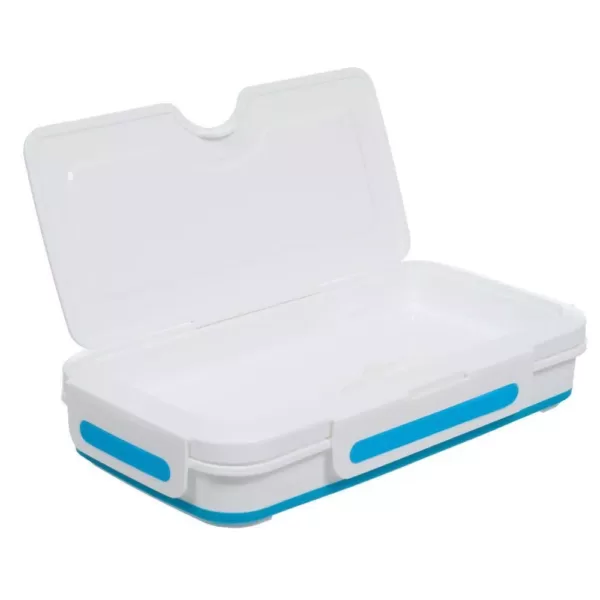 Classic Cuisine Rectangular Expandable Lunch Box with Dividers