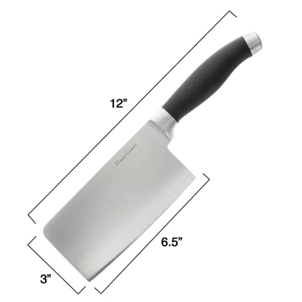 Classic Cuisine 6.5 in. Stainless Steel Chopper Cleaver Knife