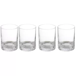 Abigails New Orleans Double Old-Fashioned Glass (Set of 4)