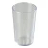 Carlisle 2.25 in. Diameter, 3.62 in. H, 5 oz. SAN Plastic Tumbler in Ruby (Case of 24)