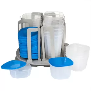 Chef Buddy Food Storage Organizer with Swirl Around (49-Piece)