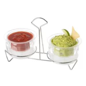 Classic Cuisine Cold Dip Serving Bowls (2-Pack)