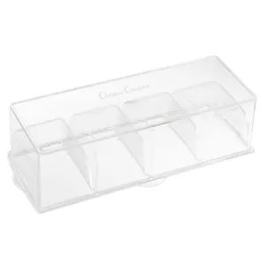 Classic Cuisine Cold Condiment Tray with Ice Chamber