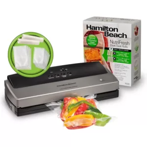 Hamilton Beach NutriFresh Clear Vacuum Sealer Bag Rolls 7-Roll Multi-Pack