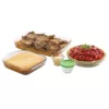 Libbey Baker's Basics 7-Piece Glass Bakeware Set with 4 Lids