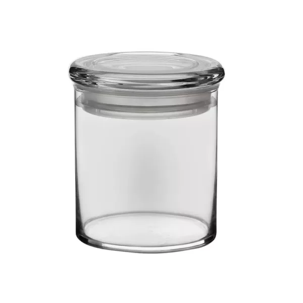 Libbey 6-Piece Glass Cylinder Jar Set with Lid