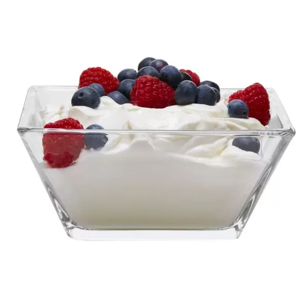 Libbey Tempo 5.5 in.12-Piece Clear Glass Bowl Set